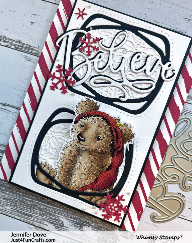 Whimsy stamps, card making, Christmas cards