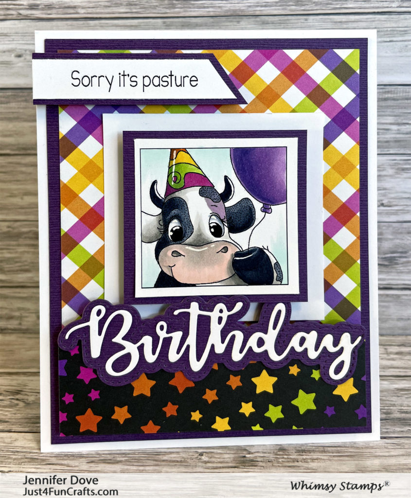 Whimsy Stamps, Birthday Card, card making