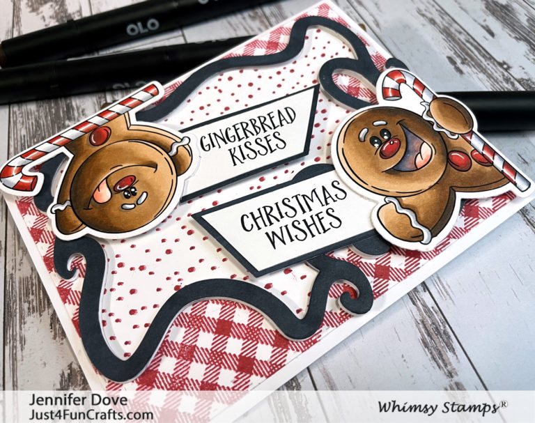 More Gingerbread Kisses Clear Stamps